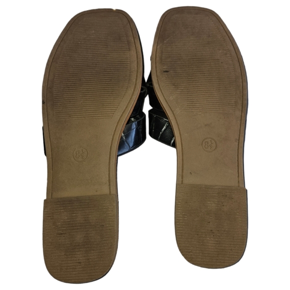 Universal Thread Kyra Cross-Over Crocodile Printed Slide Sandals - Picture 3 of 3